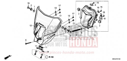 PROJECTEUR CRF450LK de 2019